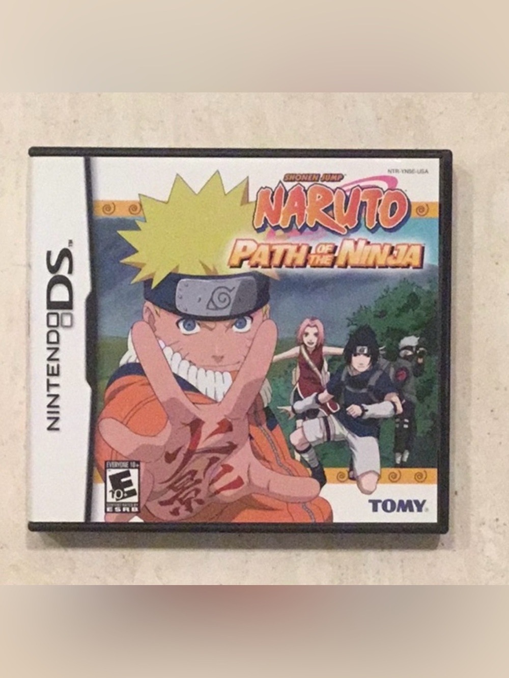 Naruto Path Of The Ninja Nintendo DS Game CIB Tested
